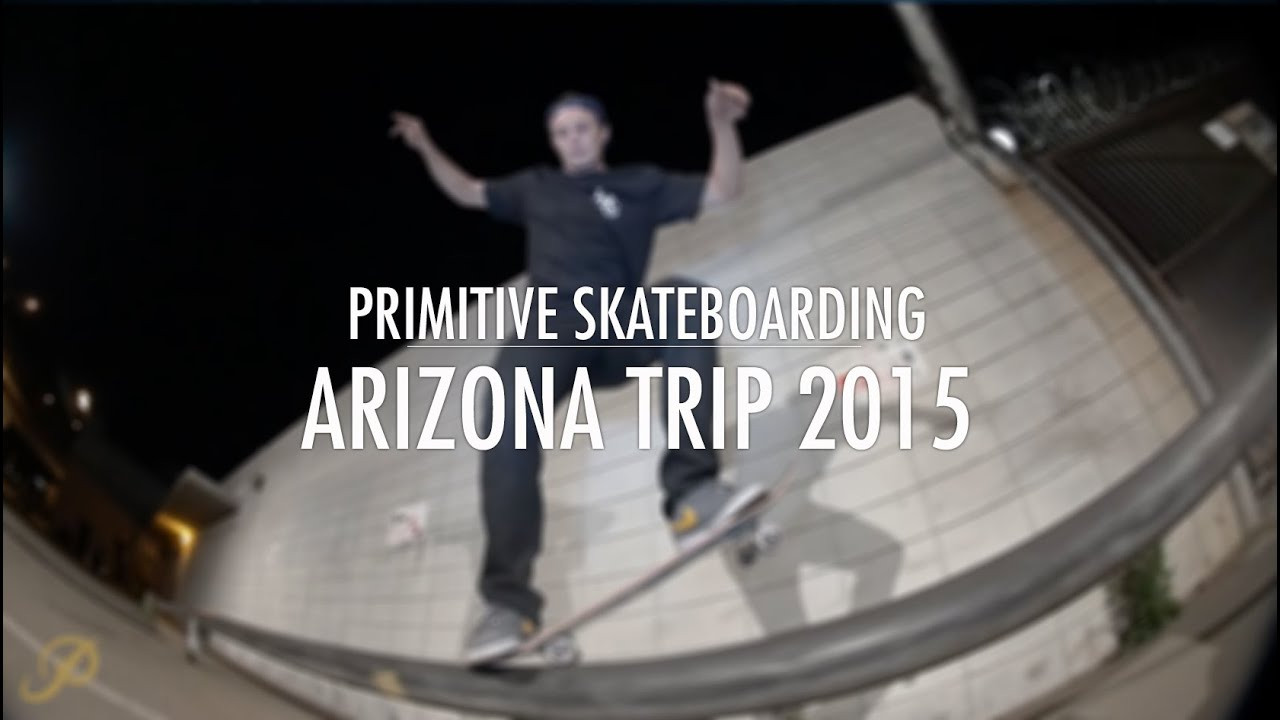 Primitive Skateboarding's recap of our trip to Arizona for our first ever demo/signing on March 7 2015. Paul Rodriguez, Carlos Ribeiro, Nick Tucker, Bastien Salabanzi and Robert Neal. Filmed by: Kyle Steneide & Spanish Mike.<br /><br />Follow Primitive Skate:<br />http://instagram.com/primitiveskate<br />http://snapchat.com/add/primitiveskate1<br />http://facebook.com/primitiveskate<br />http://twitter.com/_primitiveskate<br />Shop: http://www.primitiveskate.com