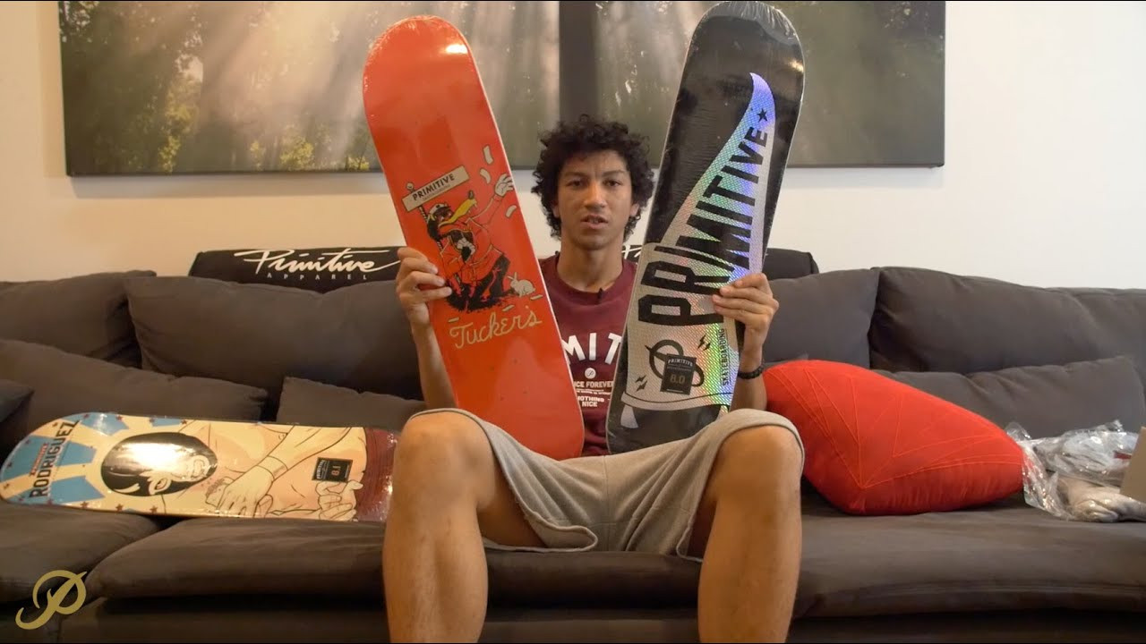 Nick Tucker reveals our Holiday '15 Drop 2 plus gives you a chance to enter to win a package he put together. To enter the giveaway subscribe to this channel, like and comment on this video.<br /><br />Shop: http://primitiveskate.com<br />Follow us: http://instagram.com/primitiveskate