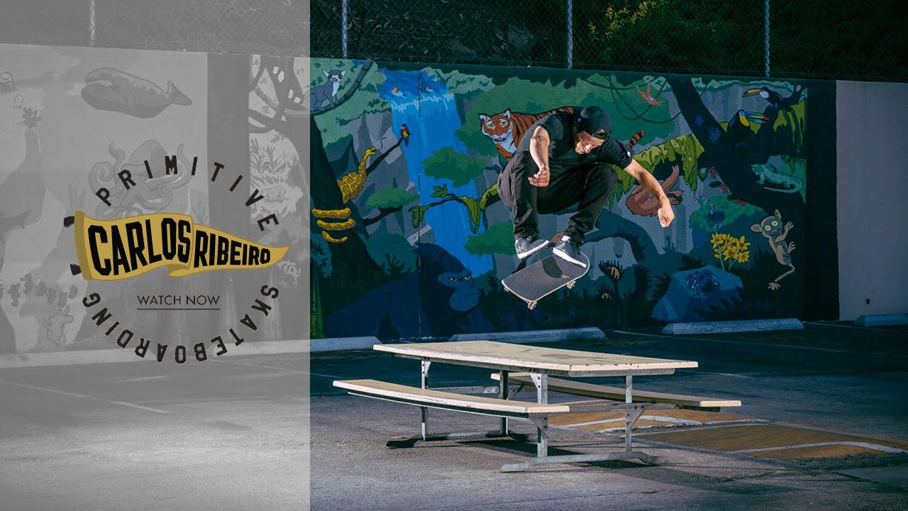 Carlos Ribeiro's Primitive Skateboarding video part. 2015. Please subscribe: http://www.youtube.com/user/primitive...<br /><br />Follow Carlos: @carlosribeiro91 (insta)<br />Follow Primitive Skate:<br />http://instagram.com/primitiveskate<br />http://snapchat.com/add/primitiveskate1<br />http://facebook.com/primitiveskate<br />http://twitter.com/_primitiveskate<br />Shop: http://www.primitiveskate.com