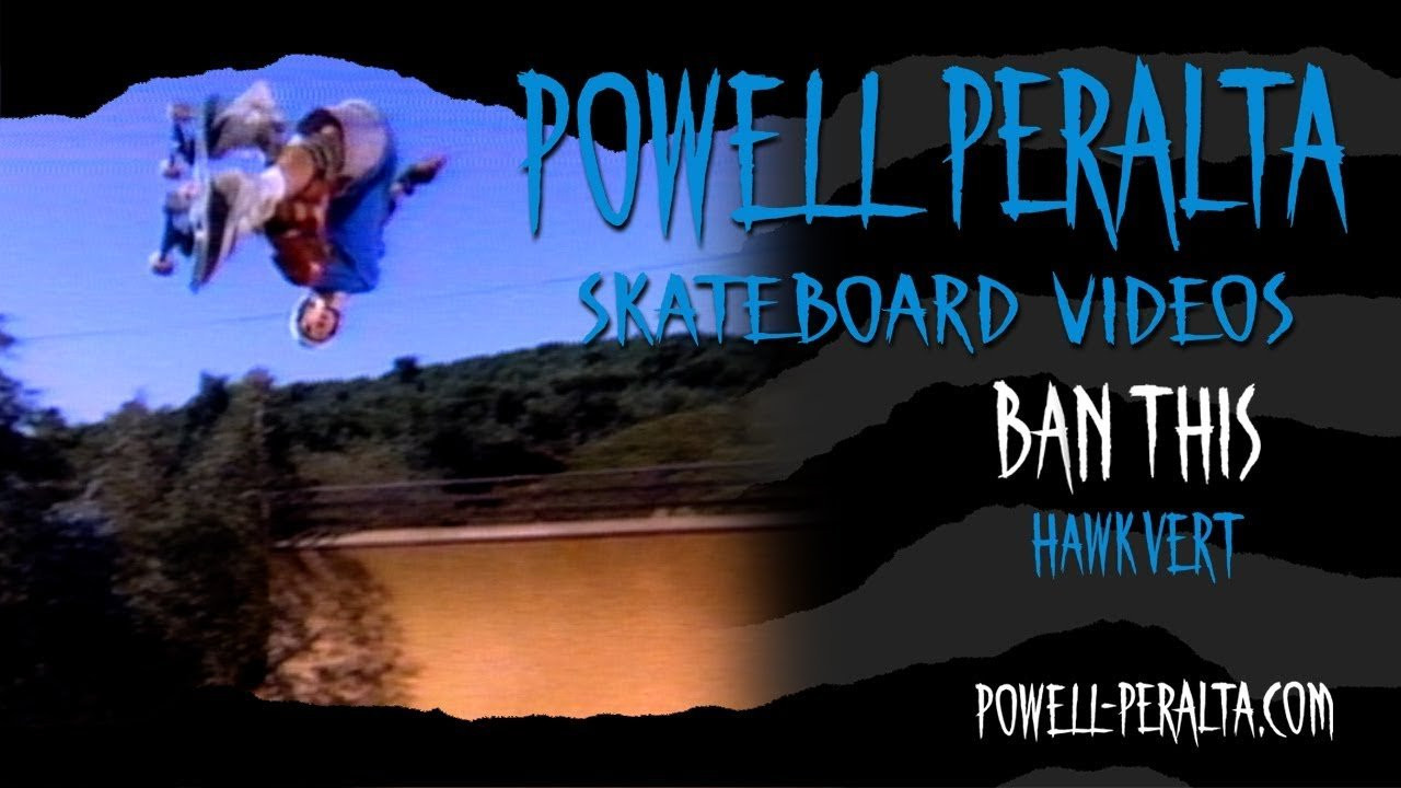 Powell Peralta Presents Ban This Ch. 8 Tony Hawk skating the Fallbrook Vert Ramp. To get your own copy of Ban This on DVD go to skateone.com.