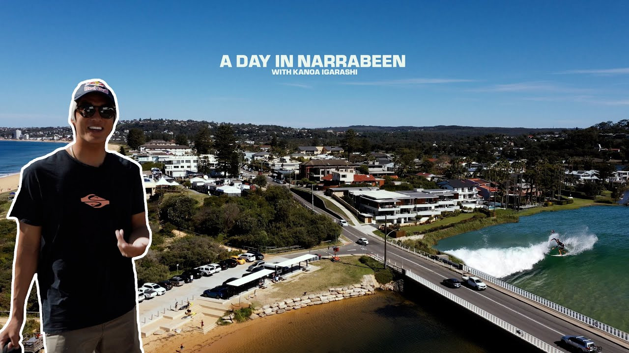Kanoa takes us along. his day before the WSL Narrabeen Classic gets underway. Showing you how a professional surfers preps the day before a contest.