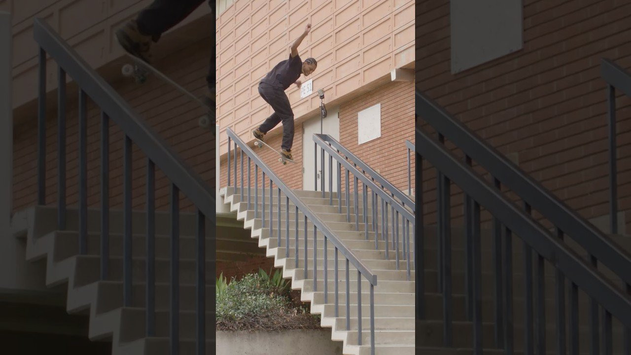 One of the craziest sessions we’ve ever witnessed… Ishod Wair, Jamie Foy, Gage Boyle, & Christian Henry 🤯<br /><br />#ishodwair #gageboyle #jamiefoy #christianhenry #skateboarding #handrail
