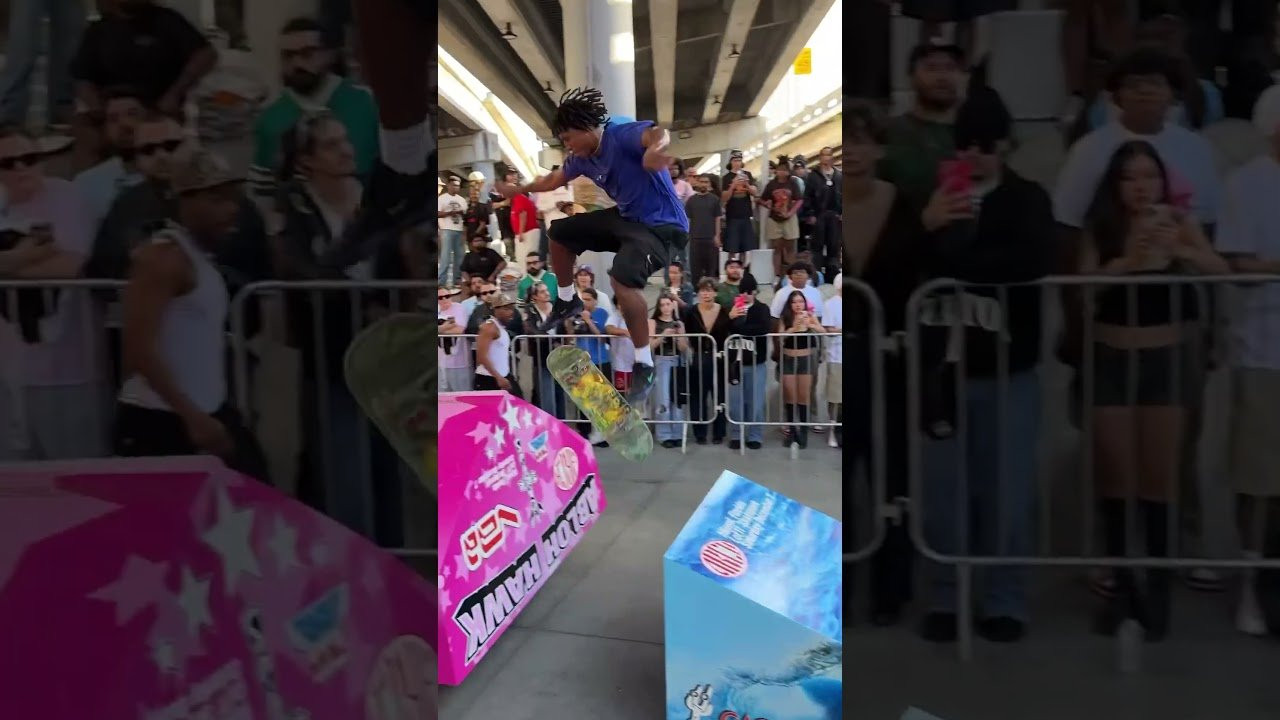 The Virgil Abloh Jam at Lot 11 skatepark went off during Art Basel. Ishod, Zion, & Christian put it down for the crowd!<br /><br />#ishodwair #zionwright #christianhenry #virgilabloh #artbaselmiami #artbasel #lot11