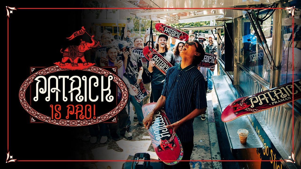 After the surprise of a lifetime… that he never saw coming… PATRICK PRAMAN IS PRO! We couldn’t be more happy, proud, honored - all the emotions - to welcome Patty to the pro ranks. 🍾<br /><br />https://www.realskateboards.com/patrick-praman-is-pro/