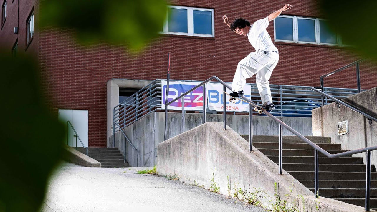 With total commitment while stacking for his Three Seasons part, Gage goes all in on huge sets and sketchy rails. See how a waiver and some paint opened the door to his ender.<br /> <br /> Keep up with Thrasher Magazine here:<br /> http://www.thrashermagazine.com<br /> http://www.facebook.com/thrashermagazine<br /> http://www.instagram.com/thrashermag<br /> http://www.twitter.com/thrashermag