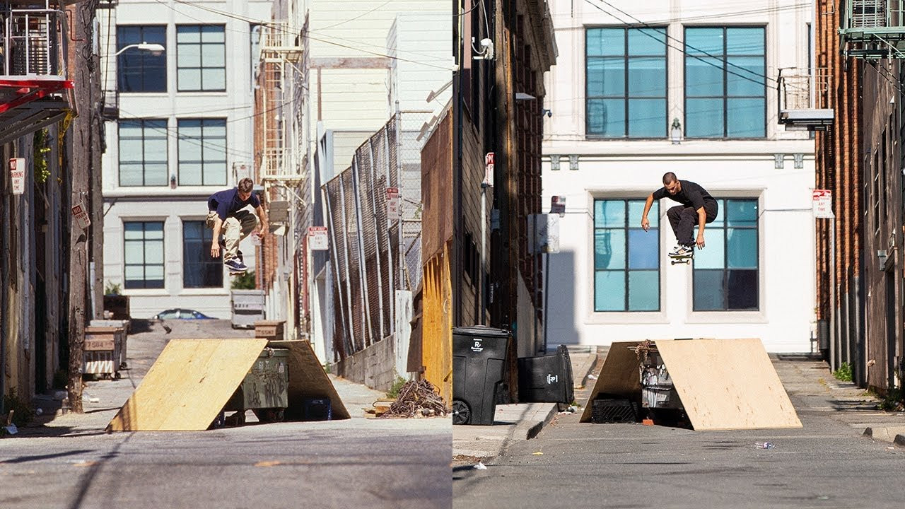 Same spot. Same setup. Almost 30 years later. <br /><br />We went back to Taber Alley in SF to recreate Keith Hufnagel's iconic dumpster ollie photo for the HUF x Nike SB 'Forever' video. Featuring Mason Silva and photographer Gabe Morford.<br /><br />Watch the full 'Forever' video here: https://hufworldwide.com/blogs/news/huf-x-nike-sb-full-clip<br /><br />Video by Tyler Smolinski