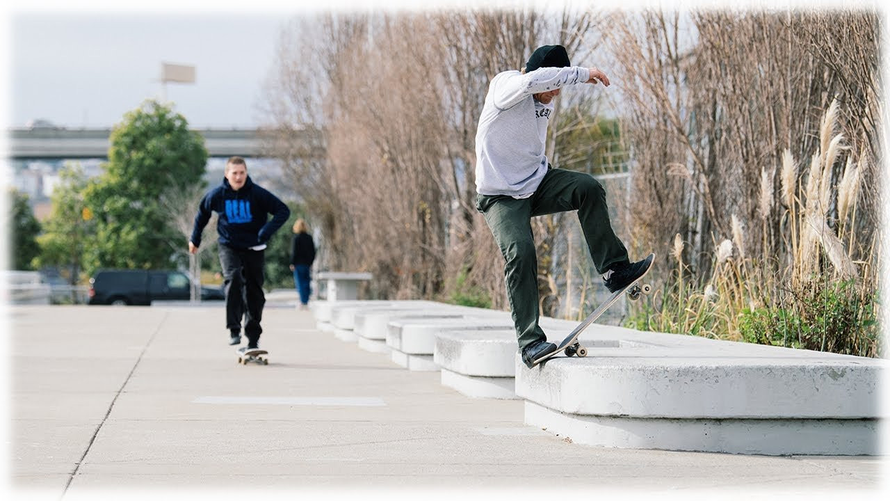 Watching Dennis skate 3rd & Army is something you'll never forget. Throw Hermann in the mix too and you know the session is going to be completely bonkers. The two of them spent a day at the classic SF spot recently and we were lucky enough to get the whole thing on film for your, and our, enjoyment. Time to start planning your next SF pilgrimage folks!<br /><br />https://www.realskateboards.com/day-at-3rd-army-with-dennis-and-hermann/