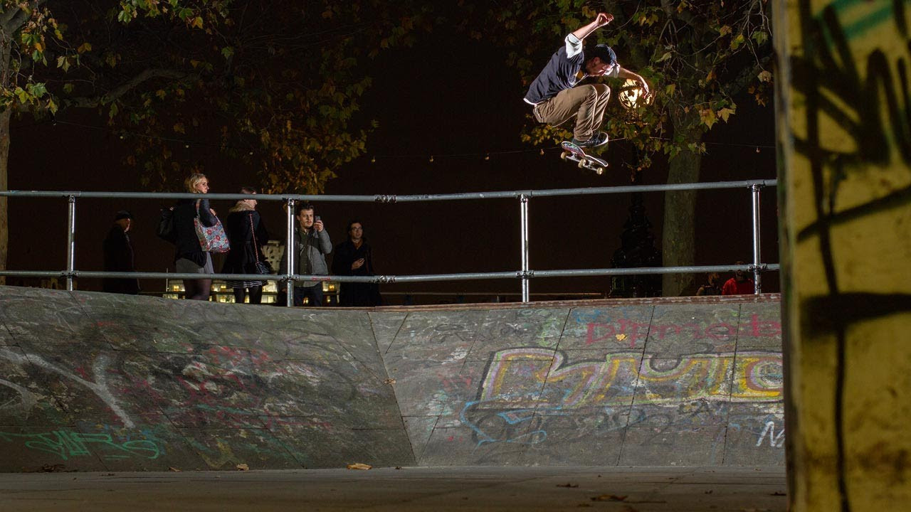 Watch Volcom Europe's Harry Lintell makes easy work of the notoriously rugged British streets and back alleys of London in the latest True To This edit.<br /><br />- Music - <br />Song: Derek's Blues<br />Artist: Natural Child<br />Release: Hard In Heaven<br />iTunes: http://geni.us/1THX<br />Amazon (vinyl): http://geni.us/1YJY<br />Courtesy of Burger Records http://www.burgerrecords.org