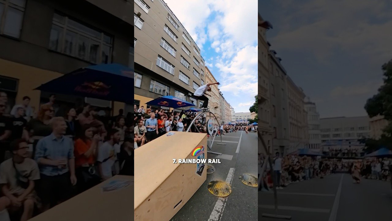 Can you name all the skaters? 10 unorthodox grinds! #skateboarding