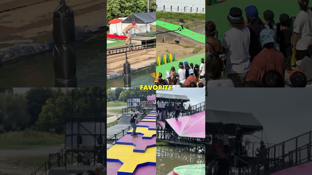 🤔 What's your favorite KASSO course?<br />Madars ranks his favorite to least favorite course from last years event. #skateboarding