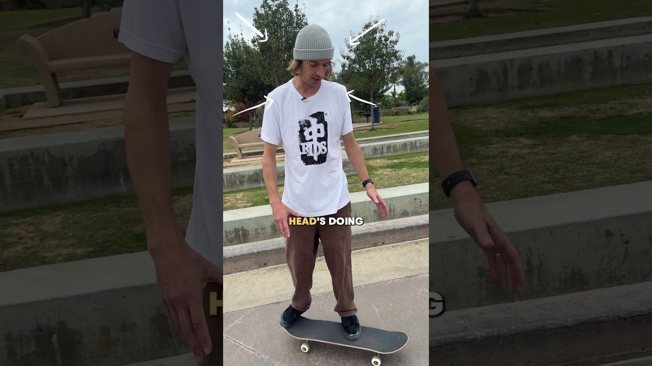 All in the foot positioning and shoulders: enjoy a mini-masterclass in Frontside Kickflips from maestro Ryan Decenzo! #skateboarding