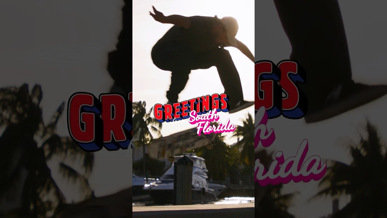 'Greetings From: South Florida' has landed! The newest installment of the series features the palpable flavor of the skate scene in Miami and beyond, featuring Jamie Foy, Alex Sorgente, Felipe Gustavo, Zion Wright and many more. Watch the full episode now on Red Bull TV! #skateboarding
