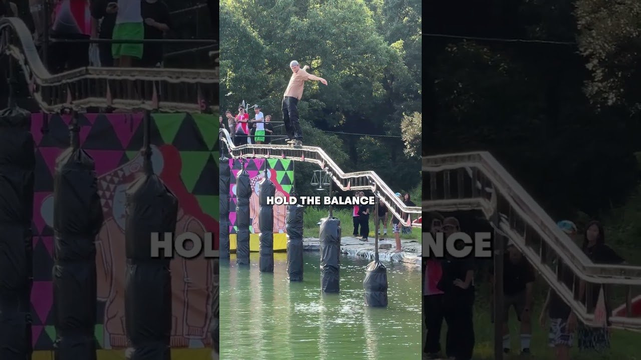 You only get one try in the @kasso_0318 event - no warm up or practice. <br /> <br />@MadarsApse1 & Leo Romero asked if they could skate it again the next day just to see if they could make it to the end for themselves. Watch the 24hour stream now on Kasso YouTube channel 📺