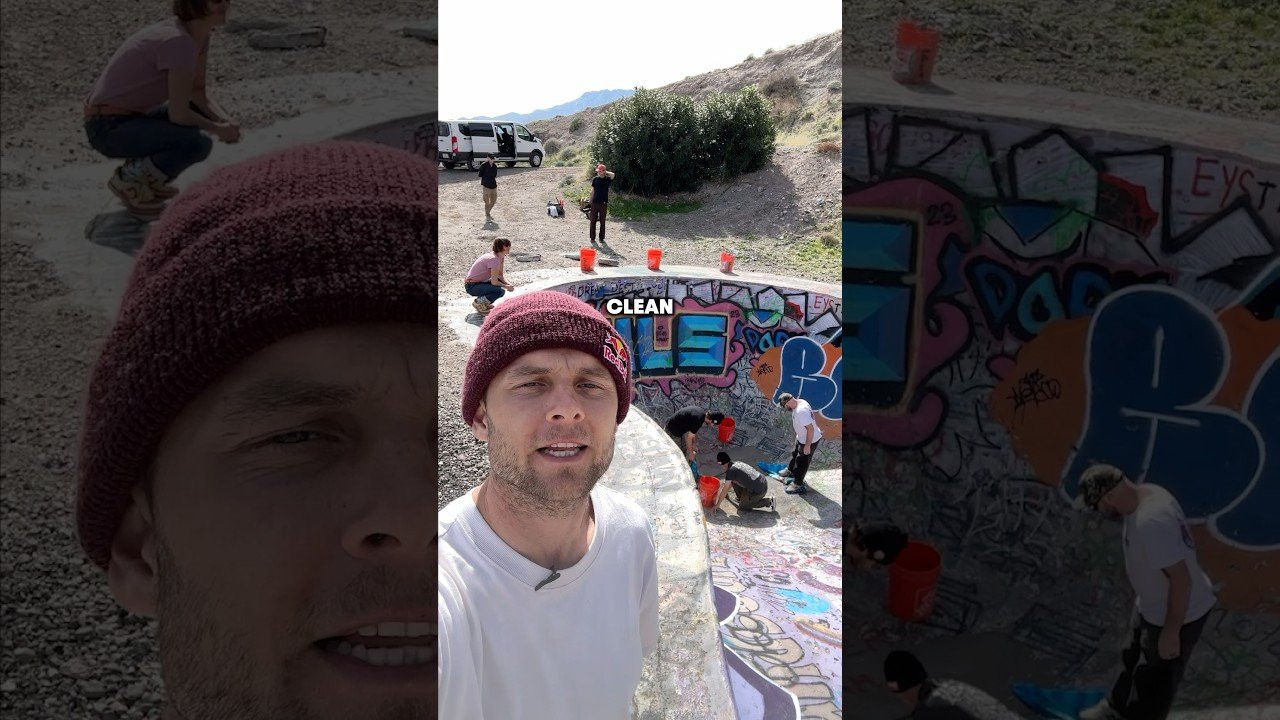 How to clean, fix and skate a bowl with Peter Hewitt. New episode of Skate Tales now playing! #skateboarding