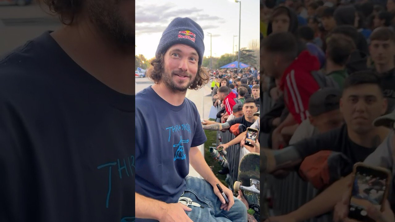 ❤️ The love in Argentina is insane!<br />From hitting the amazing street spots the city has to offer to being received so well at the demo - we can't wait to come back to Buenos Aires. <br />One more demo to go - if you are in Santiago come out this Saturday Oct 5th 2pm-6pm at Skatepark Estadio Nacional and meet the squad! #RedBullDropInTour