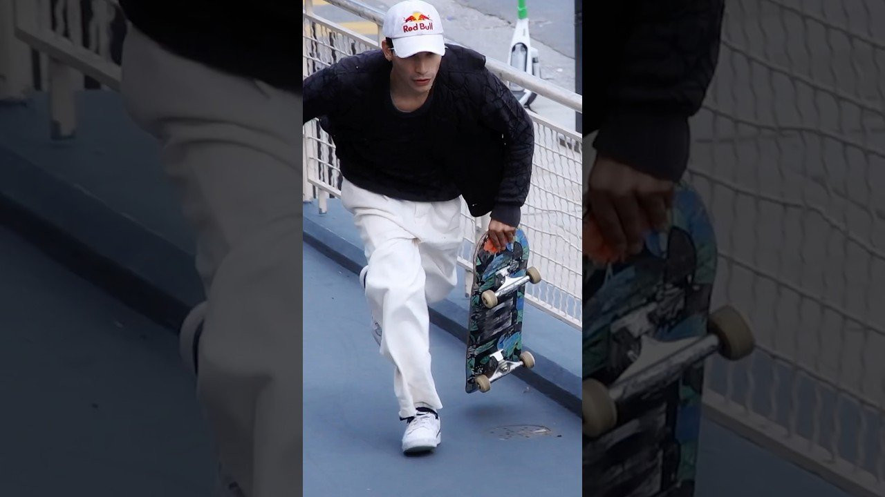 Angelo Caro's new video part is unreal - watch it now on our YouTube! #skateboarding