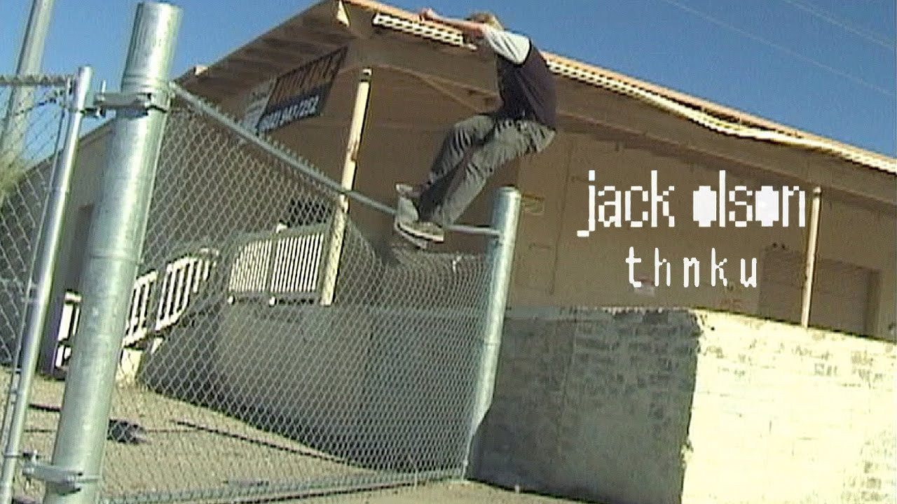Jack Olson's part from the video Minnesota video 'thnku' by Chris Burt. DVD's available at http://pizzapimps.bigcartel.com/product/thnku-dvd<br /><br /><br />https://www.instagram.com/jackolson1/<br />https://www.instagram.com/realskateboards/<br />https://www.snapchat.com/add/realskateboards<br />http://www.realskateboards.com<br />https://www.facebook.com/Real.Skateboards/<br />https://twitter.com/realskateboards