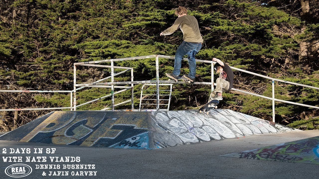 Nate Viands spent 2 day in SF for the release of his Actions REALized board and stacked up over 2 minutes of footage... not bad for a 7 year old. Check out what 48 hours of skating with Dennis Busenitz and Jafin Garvey looks like for Nate.<br /><br />To learn more about Nate's story and to see his Actions REALized board check out https://actionsrealized.com.<br /><br />Filmed and Edited by Jeremy McNamara.