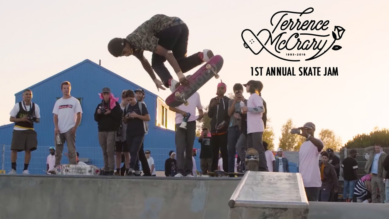 Together with friends and family we celebrated the life of our dear friend Terrence McCrary. Forever in our hearts...this skate jam was just the start.