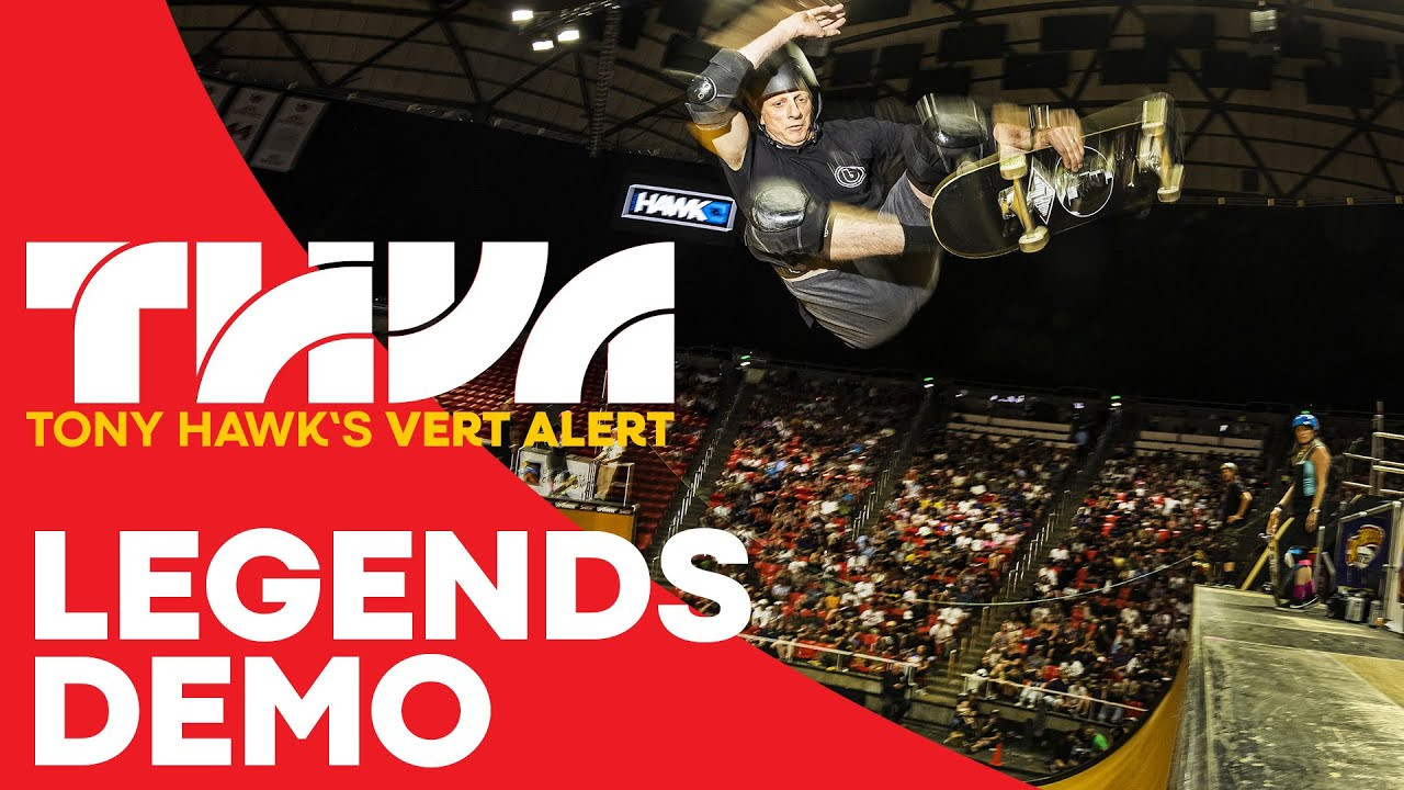 The Legends Demo at Tony Hawk's Vert Alert 2024 included Tony Hawk, Steve Caballero, Lynz Adams Pastrana, Mike Frazier, Lizzie Armanto, Rune Glifberg, Kevin Staab, Bucky Lasek, Andy Macdonald, Mike McGill and Sandro Dias and Jason Ellis on the mic!<br />SUBSCRIBE to RIDE: http://bit.ly/HZ9Dau