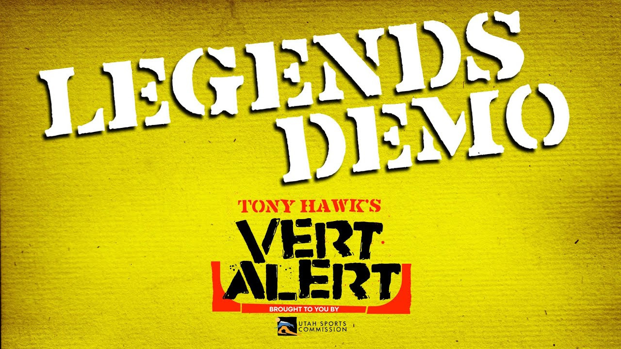 Watch the Legends Vert Demo live on 8/26 at 6pm MDT from Salt Lake City Fairpark Arena. Or...come out and watch in person. It's Free!<br />Tony Hawk, Christian Hosoi, Cara Beth Burnside, Bucky Lasek, Lizzie Armanto, Andy MacDonald, Sandro Dias, Lincoln Ueda, Mike Frazier and MC'd by Jason Ellis.