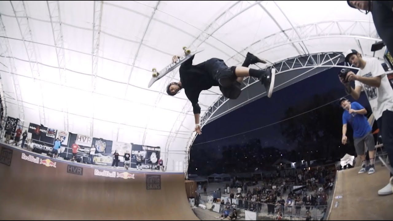 Banger in the Hangar 2020. <br />"The first Bangar in the Hangar was a huge success! This backyard style vert jam brought out some of the most heated sessions this ramp has seen. Thanks to Scott Arnebold for making this event possible." <br /><br /><br /><br /><br /><br /><br /><br /><br />Ride Channel brings you original content every week featuring top shows such as Shoe Review, Free Lunch, Spencer Nuzzi Basics as well as exclusive interviews, events, contests, parts, premieres, and a whole lot more at: http://theridechannel.com/<br /> <br /> SUBSCRIBE to RIDE: http://bit.ly/HZ9Dau<br /> Like RIDE on FACEBOOK: http://facebook.com/ridechannel<br /> Follow RIDE on INSTAGRAM: http://instagram.com/ridechannel<br /> Follow RIDE on TWITTER: http://twitter.com/ridechannel<br /> Check out the RIDE WEBSITE: http://theridechannel.com/