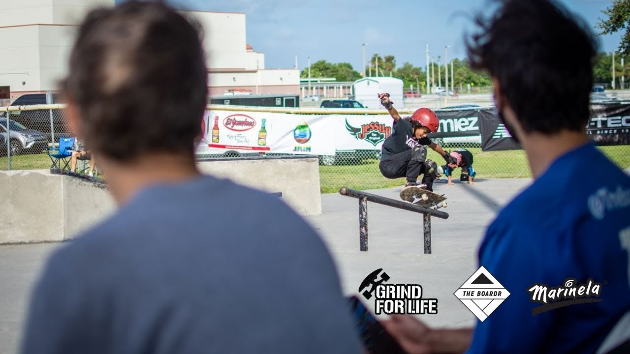 #GFLSeries Presented by Marinela at Cocoa Beach, Florida went down last weekend. It's a series of street and bowl contests that benefits the Grind for Life Organization that assists cancer patients with travel expenses for treatment. Check the results and more at https://gflseries.com<br /><br />Ride Channel brings you original content every week featuring top shows such as Shoe Review, Free Lunch, Spencer Nuzzi Basics as well as exclusive interviews, events, contests, parts, premieres, and a whole lot more at: http://theridechannel.com/<br /> <br /> SUBSCRIBE to RIDE: http://bit.ly/HZ9Dau<br /> Like RIDE on FACEBOOK: http://facebook.com/ridechannel<br /> Follow RIDE on INSTAGRAM: http://instagram.com/ridechannel<br /> Follow RIDE on TWITTER: http://twitter.com/ridechannel<br /> Check out the RIDE WEBSITE: http://theridechannel.com/