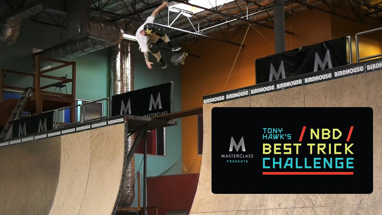 Voting closed. <br /><br />Here are all the best tricks…it’s time to watch and cast your votes for best male and best female tricks in the MasterClass presents Tony Hawk’s NBD/Best Trick Challenge. You only get one vote in each category, so make it count! <br />Ride Channel brings you original content every week featuring top shows such as Shoe Review, Free Lunch, Spencer Nuzzi Basics as well as exclusive interviews, events, contests, parts, premieres, and a whole lot more at: http://theridechannel.com/<br /> <br /> SUBSCRIBE to RIDE: http://bit.ly/HZ9Dau<br /> Like RIDE on FACEBOOK: http://facebook.com/ridechannel<br /> Follow RIDE on INSTAGRAM: http://instagram.com/ridechannel<br /> Follow RIDE on TWITTER: http://twitter.com/ridechannel<br /> Check out the RIDE WEBSITE: http://theridechannel.com/