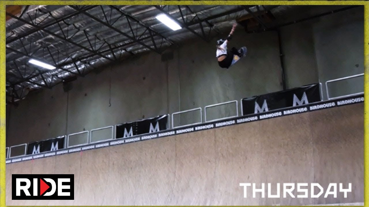 Voting closed. <br /><br />In many ways, vert skating has become a lost art form. That’s why Tony Hawk and MasterClass have teamed up to bring you the MasterClass presents Tony Hawk’s NBD/Best Trick Challenge. Some of the top male and female skaters in the world had one hour on Tony’s ramp to attempt their best tricks and submit one for voting. Today’s video features: Jimmy Wilkins, Shea Donovan, Marcelo Bastos, Sky Brown and Danny Way. <br /><br />Watch Tony Hawk's Masterclass here: <br />https://www.masterclass.com/classes/tony-hawk-teaches-skateboarding<br /><br />Ride Channel brings you original content every week featuring top shows such as Shoe Review, Free Lunch, Spencer Nuzzi Basics as well as exclusive interviews, events, contests, parts, premieres, and a whole lot more at: http://theridechannel.com/<br /> <br /> SUBSCRIBE to RIDE: http://bit.ly/HZ9Dau<br /> Like RIDE on FACEBOOK: http://facebook.com/ridechannel<br /> Follow RIDE on INSTAGRAM: http://instagram.com/ridechannel<br /> Follow RIDE on TWITTER: http://twitter.com/ridechannel<br /> Check out the RIDE WEBSITE: http://theridechannel.com/