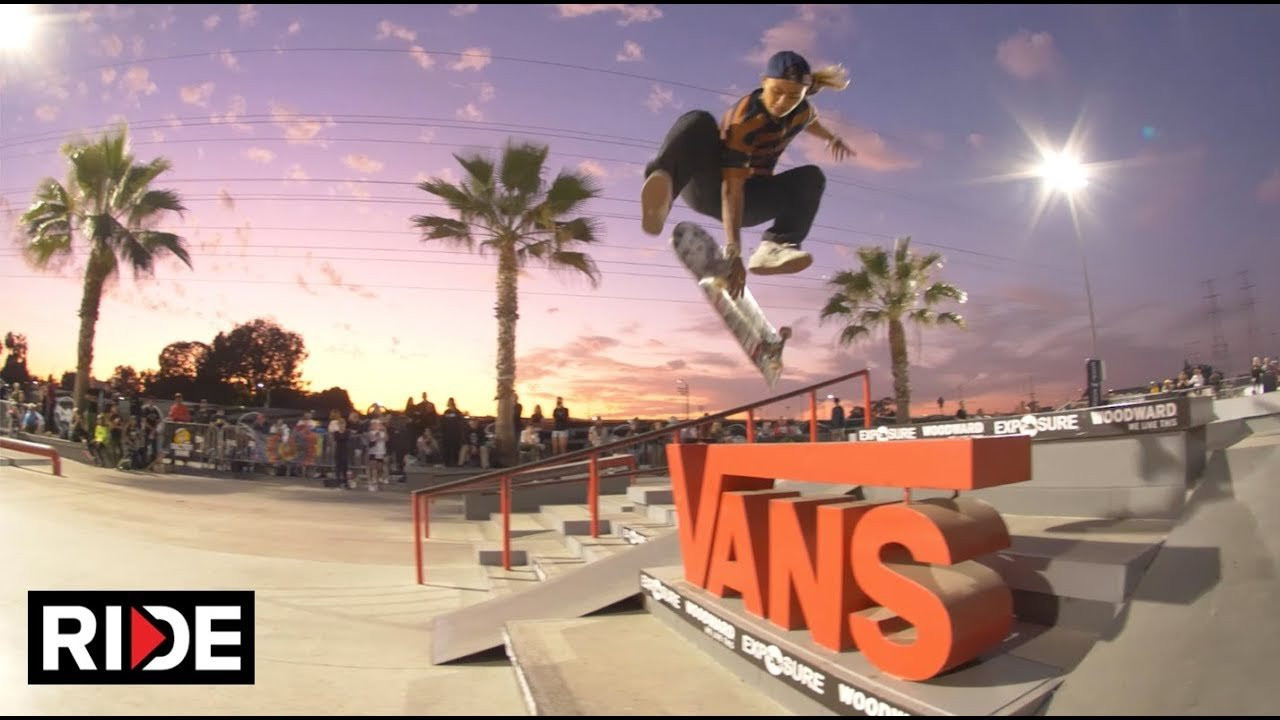 The world's largest women's skate event is back with vert, street and park competitions in Huntington Beach. Exposure Skate brought the community together again for some hard shredding from the up and comers and serious progression from the current crop of top tier rippers. Highest Air, Longest Grind and Best Tricks went down after the main competition. Check it out!<br /><br /><br />Ride Channel brings you original content every week featuring top shows such as Shoe Review, Free Lunch, Spencer Nuzzi Basics as well as exclusive interviews, events, contests, parts, premieres, and a whole lot more at: http://theridechannel.com/<br /><br />SUBSCRIBE to RIDE: http://bit.ly/HZ9Dau<br />Like RIDE on FACEBOOK: http://facebook.com/ridechannel<br />Follow RIDE on INSTAGRAM: http://instagram.com/ridechannel<br />Follow RIDE on TWITTER: http://twitter.com/ridechannel<br />Check out the RIDE WEBSITE: http://theridechannel.com/