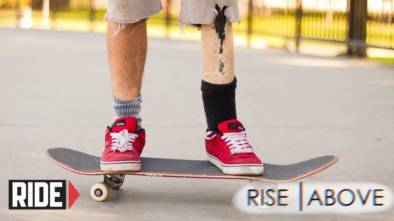This week's Rise Above introduces Oscar Loreto Jr. Born with a congenital birth defect that hindered the development of his left foot and both hands. Oscar began skateboarding to prove to himself and others that he would persevere and rise above his challenge. <br /><br />Watch every other Thursday as Rise Above showcases individuals in action sports who have overcome some of life's biggest obstacles including physical disabilities, addiction and more. Through perseverance they have continued to push their sports and inspire others. These are their stories.<br /><br />Subscribe to Ride: <br />http://www.youtube.com/subscription_center?add_user=ridechannel<br />http://facebook.com/ridechannel<br />http://twitter.com/ridechannel<br />instagram @ridechannel<br /><br />Music<br />Song- Fading Hope<br />Artist- Terry Devine-King/ Oliver Jackson/ Lucas Owenson<br /><br />Song- Microscopic Life<br />Artist- Daniel Gautreau