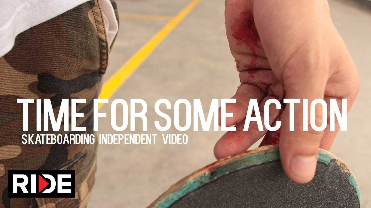 TIME FOR SOME ACTION is an Independent street skateboarding video, filmed in Barcelona, Madrid and Basque Country spots, by the filmer Jokin Abalia Díez, starring ledge wizard Rubén Cajaraville and speedy Pedro Sánchez, also starring by big pop Brazilian Lindolfo Oliveira, the technician Cristian Vannella, swedish Casper Söderström.<br /><br />Film/Edit: Jokin Abalia DÌez <br /><br />Ride Channel brings you original content every week featuring top shows such as Shoe Review, Free Lunch, Spencer Nuzzi Basics as well as exclusive interviews, events, contests, parts, premieres, and a whole lot more at: http://theridechannel.com/<br /><br />SUBSCRIBE to RIDE: http://bit.ly/HZ9Dau<br />Like RIDE on FACEBOOK: http://facebook.com/ridechannel<br />Follow RIDE on INSTAGRAM: http://instagram.com/ridechannel<br />Follow RIDE on TWITTER: http://twitter.com/ridechannel<br />Check out the RIDE WEBSITE: http://theridechannel.com/