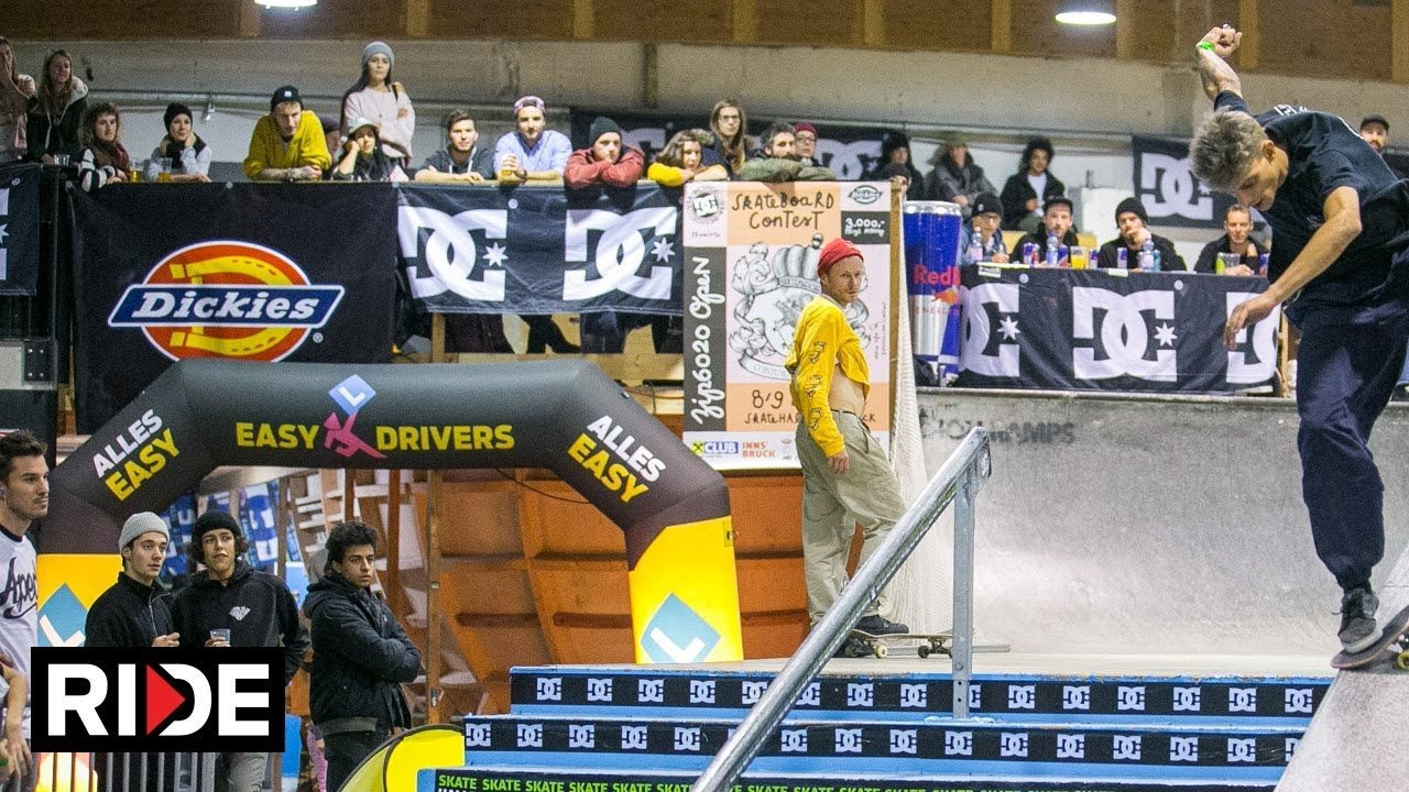 For the sixth year in a row Innsbruck`s skateboard association ZIP6020 has been organizing Austria`s biggest street contest on December 8th and 9th 2017. The first day was dedicated to unsponsored riders and the women`s category and on the second day 60 sponsored riders from 10 countries set the park on fire. This is what happened in the main event. Users with short attention span please check the Instagram clip 😉 For pics and full results visit fb.com/zip6020contest/<br /><br />Ride Channel brings you original content every week featuring top shows such as Shoe Review, Free Lunch, Spencer Nuzzi Basics as well as exclusive interviews, events, contests, parts, premieres, and a whole lot more at: http://theridechannel.com/<br /><br />SUBSCRIBE to RIDE: http://bit.ly/HZ9Dau<br />Like RIDE on FACEBOOK: http://facebook.com/ridechannel<br />Follow RIDE on INSTAGRAM: http://instagram.com/ridechannel<br />Follow RIDE on TWITTER: http://twitter.com/ridechannel<br />Check out the RIDE WEBSITE: http://theridechannel.com/