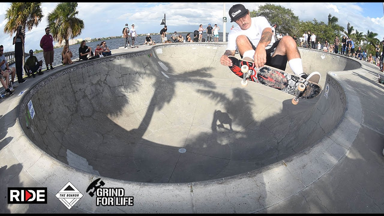 The Grind for Life Series is a national series of contests for all ages and skills levels in both street and bowl. This was the ninth stop of the year at Bradenton. Next one is November 4 in Lakeland, Florida. Sign up, check results and rankings, and get the full season schedule at http://GFLSeries.com<br /><br />Ride Channel brings you original content every week featuring top shows such as Shoe Review, Free Lunch, Spencer Nuzzi Basics as well as exclusive interviews, events, contests, parts, premieres, and a whole lot more at: http://theridechannel.com/<br /><br />SUBSCRIBE to RIDE: http://bit.ly/HZ9Dau<br />Like RIDE on FACEBOOK: http://facebook.com/ridechannel<br />Follow RIDE on INSTAGRAM: http://instagram.com/ridechannel<br />Follow RIDE on TWITTER: http://twitter.com/ridechannel<br />Check out the RIDE WEBSITE: http://theridechannel.com/