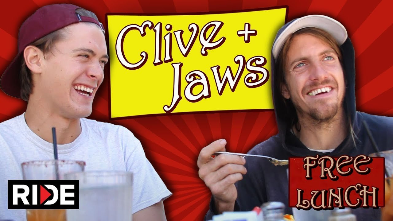 Sit down with your favorite pro skaters on Wednesdays to hear their all-time favorite stories on Free Lunch. In this episode, we sit down with Birdhouse's newest pro Clive Dixon. He brought Aaron "Jaws" Homoki with him also to get the whole scoop on what's new. Enjoy!<br /><br />Ride Channel brings you original content every week featuring top shows such as Shoe Review, Free Lunch, Spencer Nuzzi Basics as well as exclusive interviews, events, contests, parts, premieres, and a whole lot more at: http://theridechannel.com/<br /><br />SUBSCRIBE to RIDE: http://bit.ly/HZ9Dau<br />Like RIDE on FACEBOOK: http://facebook.com/ridechannel<br />Follow RIDE on INSTAGRAM: http://instagram.com/ridechannel<br />Follow RIDE on TWITTER: http://twitter.com/ridechannel<br />Check out the RIDE WEBSITE: http://theridechannel.com/