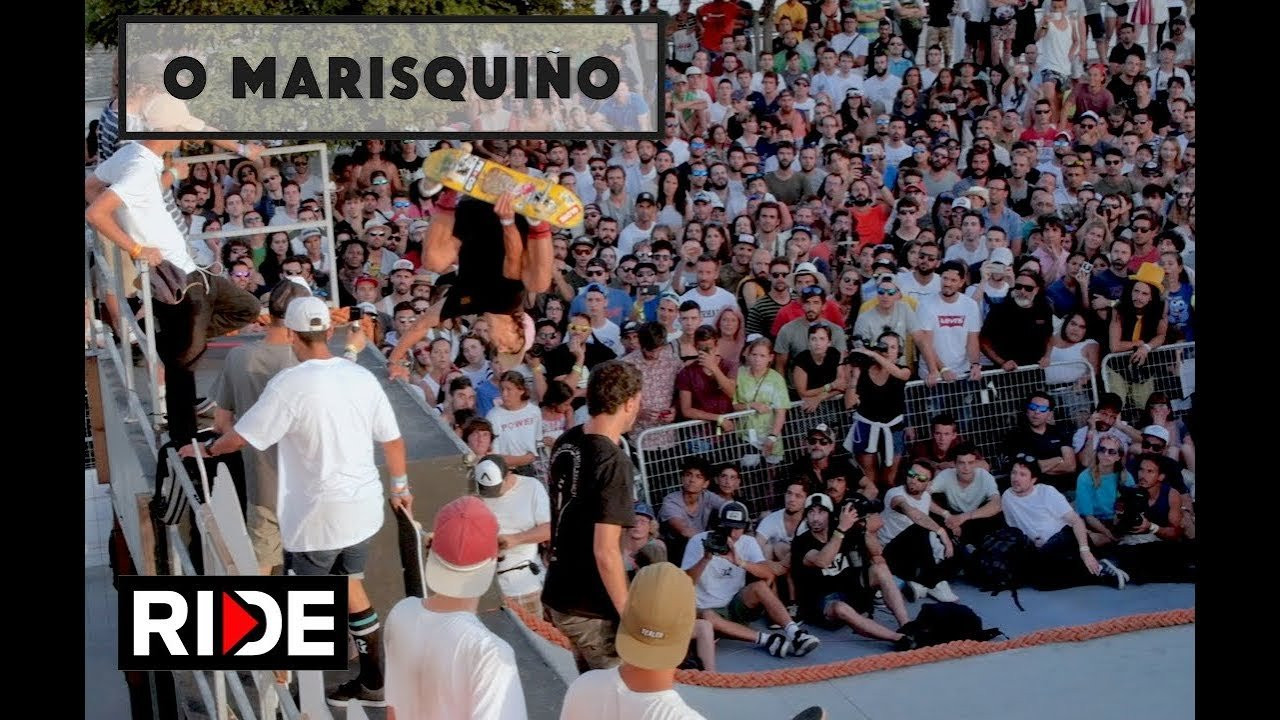 O'Marisquino is definitely one of the biggest contest in Spain, a lot of different contest happened this last weekend in Vigo but the MiniRamp was one of the best vibes so far, the french Aurelien Giraud won the street park minutes before win the MiniRamp contest, He is too good ! <br /><br />For more information, please visit: https://www.facebook.com/omarisquinho/<br /><br />O Marisquiño is an urban culture and extreme sports event that is celebrated in Vigo (Pontevedra) every August. Different disciplines such as Skate (WCS), BMX, Graffiti, MTB Dirt Jump (FMB), MTB Downtown, FMX, MX (Face 2 Face), B-boying and more, are grouped together. This year will be the 17th edition of the event taking place on August 11th, 12th and 13th. Check out all media coverage on RIDE and follow along @omarisquino #Marisquiño2017 <br /><br />Ride Channel brings you original content every week featuring top shows such as Shoe Review, Free Lunch, Spencer Nuzzi Basics as well as exclusive interviews, events, contests, parts, premieres, and a whole lot more at: http://theridechannel.com/<br /><br />SUBSCRIBE to RIDE: http://bit.ly/HZ9Dau<br />Like RIDE on FACEBOOK: http://facebook.com/ridechannel<br />Follow RIDE on INSTAGRAM: http://instagram.com/ridechannel<br />Follow RIDE on TWITTER: http://twitter.com/ridechannel<br />Check out the RIDE WEBSITE: http://theridechannel.com/