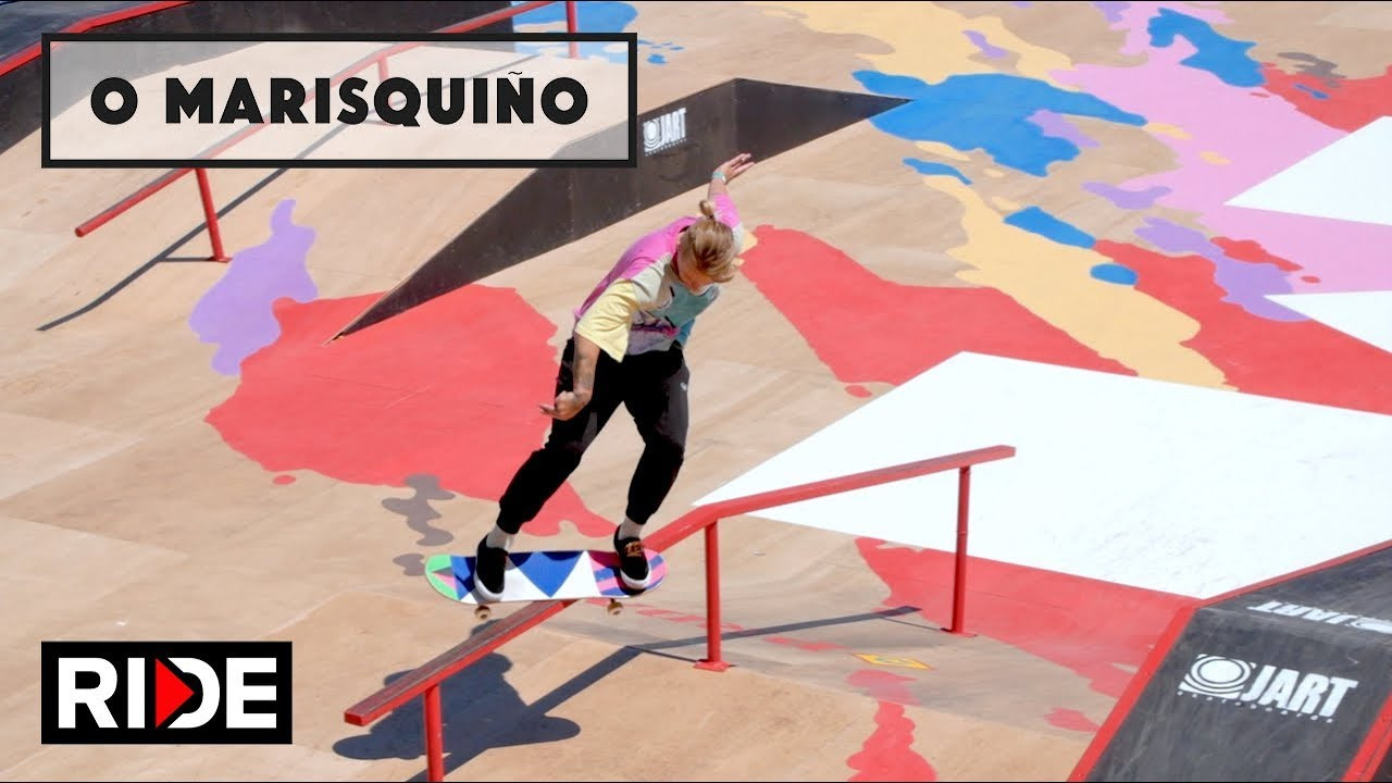 The girls killed the entire weekend in Vigo for the O'Marisquino contest, it was really hot but the 95 ºF didnt stop them, Candy Jacobs once again got the first place with a solid run.<br /><br />O Marisquiño is an urban culture and extreme sports event that is celebrated in Vigo (Pontevedra) every August. Different disciplines such as Skate (WCS), BMX, Graffiti, MTB Dirt Jump (FMB), MTB Downtown, FMX, MX (Face 2 Face), B-boying and more, are grouped together. This year will be the 17th edition of the event taking place on August 11th, 12th and 13th. Check out all media coverage on RIDE and follow along @omarisquino #Marisquiño2017 <br /><br />Ride Channel brings you original content every week featuring top shows such as Shoe Review, Free Lunch, Spencer Nuzzi Basics as well as exclusive interviews, events, contests, parts, premieres, and a whole lot more at: http://theridechannel.com/<br /><br />SUBSCRIBE to RIDE: http://bit.ly/HZ9Dau<br />Like RIDE on FACEBOOK: http://facebook.com/ridechannel<br />Follow RIDE on INSTAGRAM: http://instagram.com/ridechannel<br />Follow RIDE on TWITTER: http://twitter.com/ridechannel<br />Check out the RIDE WEBSITE: http://theridechannel.com/