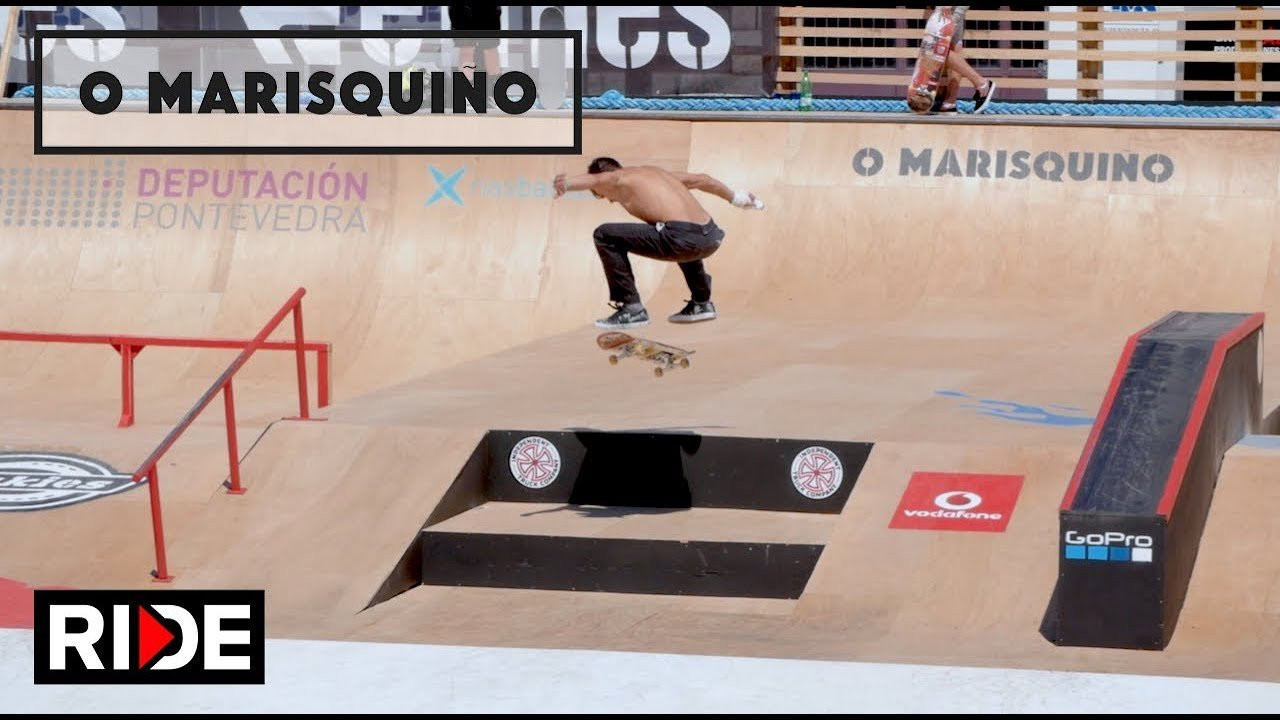 Once again Vigo hosted O'Marisquino together with the WCS the contest was amazing. Summer time, a good skatepark by the beach, good food it couldn't be better, the Mens finals was insane Ivan Monteiro killed it but the french Aurelien Giraud got the first place in the street park. <br /><br />O Marisquiño is an urban culture and extreme sports event that is celebrated in Vigo (Pontevedra) every August. Different disciplines such as Skate (WCS), BMX, Graffiti, MTB Dirt Jump (FMB), MTB Downtown, FMX, MX (Face 2 Face), B-boying and more, are grouped together. This year will be the 17th edition of the event taking place on August 11th, 12th and 13th. Check out all media coverage on RIDE and follow along @omarisquino #Marisquiño2017 <br /><br />For more information, please visit: https://www.facebook.com/omarisquinho/<br /><br />Ride Channel brings you original content every week featuring top shows such as Shoe Review, Free Lunch, Spencer Nuzzi Basics as well as exclusive interviews, events, contests, parts, premieres, and a whole lot more at: http://theridechannel.com/<br /><br />SUBSCRIBE to RIDE: http://bit.ly/HZ9Dau<br />Like RIDE on FACEBOOK: http://facebook.com/ridechannel<br />Follow RIDE on INSTAGRAM: http://instagram.com/ridechannel<br />Follow RIDE on TWITTER: http://twitter.com/ridechannel<br />Check out the RIDE WEBSITE: http://theridechannel.com/