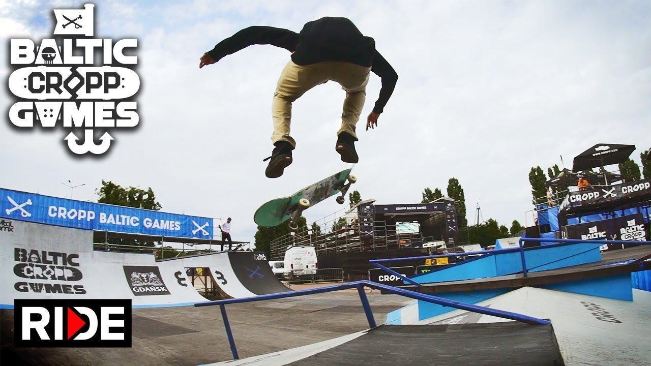 Ride Channel is the Official Media Partner for the Cropp Baltic Games 2017 - the biggest extreme sports festival in Poland. Semi-finals went down yesterday, where riders from all over the world fought to take part in the final competition (featuring: Alex Decunha, Thiago Ramos, Saimon Oliveira, Meelis Erm, Martin Pek, Maxim Habanec, Kechaud Johnson, Benjamin Garcia, Joseph Garbaccio, Riso Tury, Erik Muller, Maxim Kruglov, Vadim Romantsov, Woody Hoogendijk, Przemek Hippler, Justin Soomer, Tomek Ziółkowski, Tim Prozorov, Adam Keats)<br /><br />Check out all media coverage on RIDE and follow along @balticgames <br /><br />For more information, please visit: https://www.facebook.com/balticgames/<br /><br />Ride Channel brings you original content every week featuring top shows such as Shoe Review, Free Lunch, Spencer Nuzzi Basics as well as exclusive interviews, events, contests, parts, premieres, and a whole lot more at: http://theridechannel.com/<br /><br />SUBSCRIBE to RIDE: http://bit.ly/HZ9Dau<br />Like RIDE on FACEBOOK: http://facebook.com/ridechannel<br />Follow RIDE on INSTAGRAM: http://instagram.com/ridechannel<br />Follow RIDE on TWITTER: http://twitter.com/ridechannel<br />Check out the RIDE WEBSITE: http://theridechannel.com/