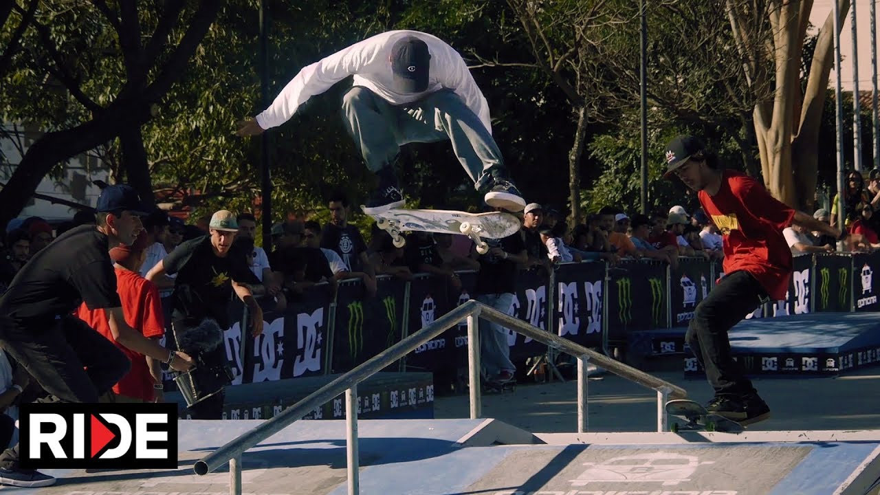 DC KING OF SERIES in the city of Campinas (São Paulo , Brazil) was a Saturday of blue skies, the best Brazilian skaters in the amateur category, and a day of maneuvers and fun.<br /><br />#dckingof # praçosaguas #norolecomcarolino #alexcarolino #carlosiqui<br /><br />Ride Channel brings you original content every week featuring top shows such as Shoe Review, Free Lunch, Spencer Nuzzi Basics as well as exclusive interviews, events, contests, parts, premieres, and a whole lot more at: http://theridechannel.com/<br /><br />SUBSCRIBE to RIDE: http://bit.ly/HZ9Dau<br />Like RIDE on FACEBOOK: http://facebook.com/ridechannel<br />Follow RIDE on INSTAGRAM: http://instagram.com/ridechannel<br />Follow RIDE on TWITTER: http://twitter.com/ridechannel<br />Check out the RIDE WEBSITE: http://theridechannel.com/