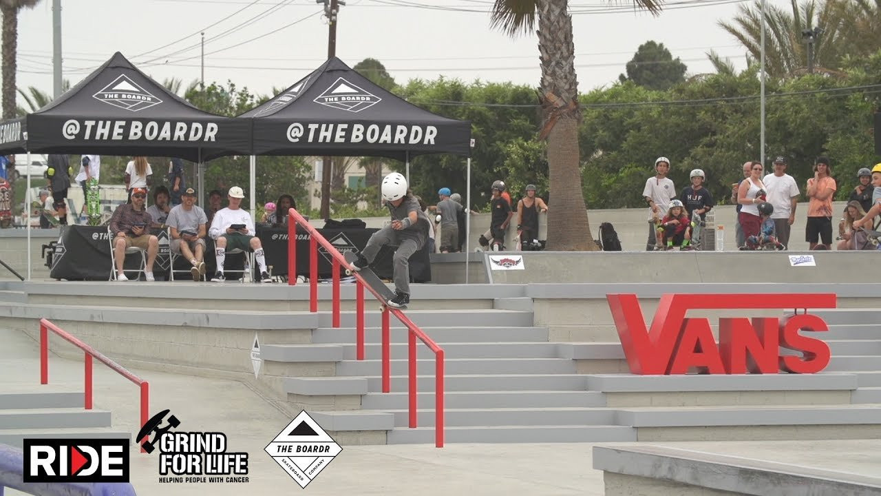 The Grind for Life Series is a national series of contests for all ages and skills levels in both street and bowl. This was the seventh stop of the year at Huntington. Next one is Southern California in five weeks. Sign up, check results and rankings, and get the full season schedule at http://GFLSeries.com<br /><br />Ride Channel brings you original content every week featuring top shows such as Shoe Review, Free Lunch, Spencer Nuzzi Basics as well as exclusive interviews, events, contests, parts, premieres, and a whole lot more at: http://theridechannel.com/<br /><br />SUBSCRIBE to RIDE: http://bit.ly/HZ9Dau<br />Like RIDE on FACEBOOK: http://facebook.com/ridechannel<br />Follow RIDE on INSTAGRAM: http://instagram.com/ridechannel<br />Follow RIDE on TWITTER: http://twitter.com/ridechannel<br />Check out the RIDE WEBSITE: http://theridechannel.com/