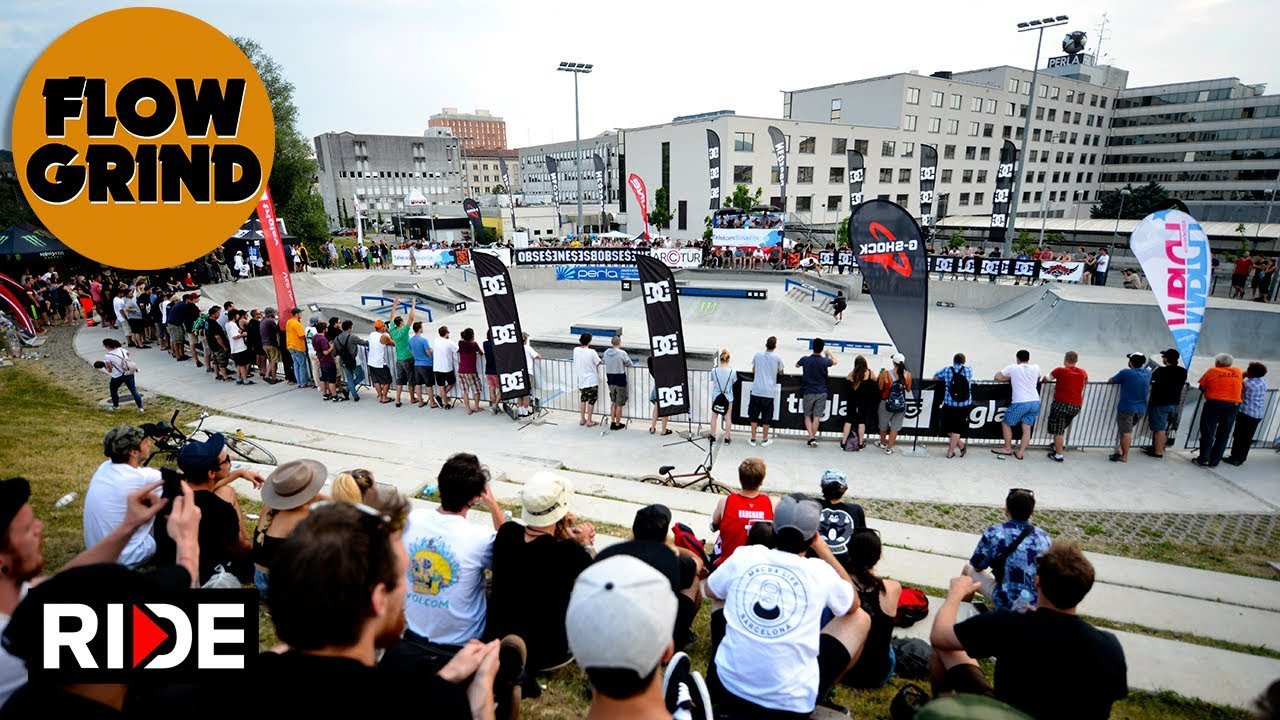 Flowgrind Nova Gorica Open, June 1 - 4, 2017<br /><br />Four days of sunshine and rad skateboarding at Flowgrind 2017. Perfect weather and great times in Nova Gorica. Special thanks to artists Apollo Brown and Skyzoo for a Hip Hop concert. Congrats to Riso Tury and Asia Lanzi for winning Men's & Women's Street Finals and Double Set Best trick winner Justin Sommer.<br /><br />#flowgrindcontest<br /><br />Featuring:<br />Riso Tury, Marten Maxwell, Justin Sommer, Alex Decunha, Zander Gabriel, Benji Garcia, Mihnea Groseanu, Timotej Lampe Ignjic, Vladimir Ivanov Gibona, Marcel Rieger, Fabio Colombo, Chris Khan, Milos "Paja" Pavlovic, David Szepvolgyi, Omar Parraga, Cristian Delgado, Asia Lanzi, Davide Holzknecht, Massimo Cristofoletti, Joan Galceran, Santino Exenberger and Nino Fanuko.<br /><br />Sponsors: Monster Energy, DC Shoes, Telekom Slovenia, G-Shock, Jessup, Obsesen, Pendrek Mag, Sugar Skate Co., Achille Gorizia, SGB Tatuaggi, Arctur Universe, Magma X, Murksli, WBLCH, The Boardr, Rolka Skateshop, Fingerbear, Elektro Primorska, Casino Perla, Triglav Group, Concrete Skateparks, A-media, T-net and the city of Nova Gorica.<br /><br />Camera: Kristijan Stramic, Urban Kosir<br />Edit: Kristijan Stramic<br /><br />Flowgrind online:<br />http://flowgrindcontest.com/<br />https://www.facebook.com/flowgrindcontest<br />https://www.instagram.com/flowgrindcontest/<br /><br />Ride Channel brings you original content every week featuring top shows such as Shoe Review, Free Lunch, Spencer Nuzzi Basics as well as exclusive interviews, events, contests, parts, premieres, and a whole lot more at: http://theridechannel.com/<br /><br />SUBSCRIBE to RIDE: http://bit.ly/HZ9Dau<br />Like RIDE on FACEBOOK: http://facebook.com/ridechannel<br />Follow RIDE on INSTAGRAM: http://instagram.com/ridechannel<br />Follow RIDE on TWITTER: http://twitter.com/ridechannel<br />Check out the RIDE WEBSITE: http://theridechannel.com/