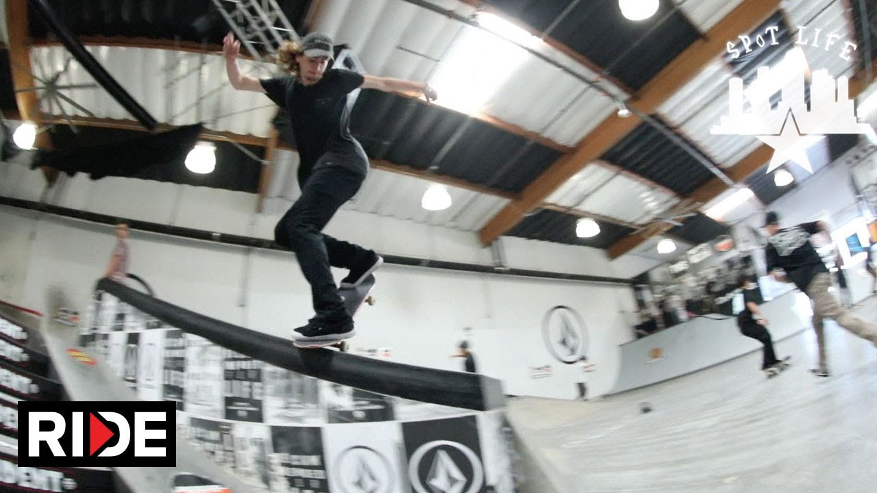 The Damn Am returns to Volcom HQ where it all started back in 2001. Think of the updated street course as a four course meal, and the ams out here are starving! Go to SPoTTampa.com for more and follow @SPoTTampa. <br /><br />Ride Channel brings you original content every week featuring top shows such as Shoe Review, Free Lunch, Spencer Nuzzi Basics as well as exclusive interviews, events, contests, parts, premieres, and a whole lot more at: http://theridechannel.com/<br /><br />SUBSCRIBE to RIDE: http://bit.ly/HZ9Dau<br />Like RIDE on FACEBOOK: http://facebook.com/ridechannel<br />Follow RIDE on INSTAGRAM: http://instagram.com/ridechannel<br />Follow RIDE on TWITTER: http://twitter.com/ridechannel<br />Check out the RIDE WEBSITE: http://theridechannel.com/