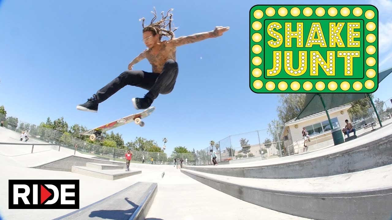 Featuring: Neen Williams, Cyril ”CJ” Jackson, Kader, Tristan "tfunk" Funkhouser, Ish, Dustin Dollin, Joey, Shane Heyl, Kevin "Spanky" Long, <br />Seven, Zach Allen, Joey, Leandre Sanders & Kevin Scott. <br /><br />http://shakejunt.com<br />@Shakejunt<br /><br />More at: http://theridechannel.com/<br /><br />SUBSCRIBE to RIDE: http://bit.ly/HZ9Dau<br />Like RIDE on FACEBOOK: http://facebook.com/ridechannel<br />Follow RIDE on INSTAGRAM: http://instagram.com/ridechannel<br />Follow RIDE on TWITTER: http://twitter.com/ridechannel<br />Check out the RIDE WEBSITE: http://theridechannel.com/