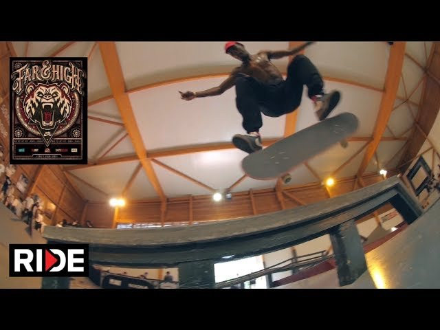 It's the 10th annual Far N' High in Paris this weekend, and the qualifiers were going off today. Check out the skating from rippers around the world.<br /><br />More at: http://theridechannel.com/<br /><br />SUBSCRIBE to RIDE: http://bit.ly/HZ9Dau<br />Like RIDE on FACEBOOK: http://facebook.com/ridechannel<br />Follow RIDE on INSTAGRAM: http://instagram.com/ridechannel<br />Follow RIDE on TWITTER: http://twitter.com/ridechannel<br />Check out the RIDE WEBSITE: http://theridechannel.com/