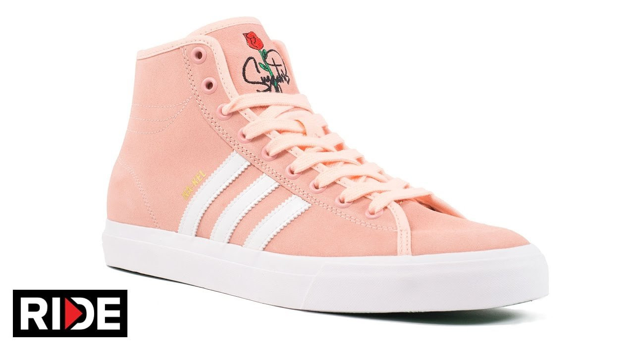Na-Kel Smith’s Adidas Matchourt’s are PINK and HI-TOP…they can’t help but grab your attention. RIDE’s shoe reviewer, Christian Flores, skates and reviews a pair for you.<br /><br />More at: http://theridechannel.com/<br /><br />SUBSCRIBE to RIDE: http://bit.ly/HZ9Dau<br />Like RIDE on FACEBOOK: http://facebook.com/ridechannel<br />Follow RIDE on INSTAGRAM: http://instagram.com/ridechannel<br />Follow RIDE on TWITTER: http://twitter.com/ridechannel<br />Check out the RIDE WEBSITE: http://theridechannel.com/