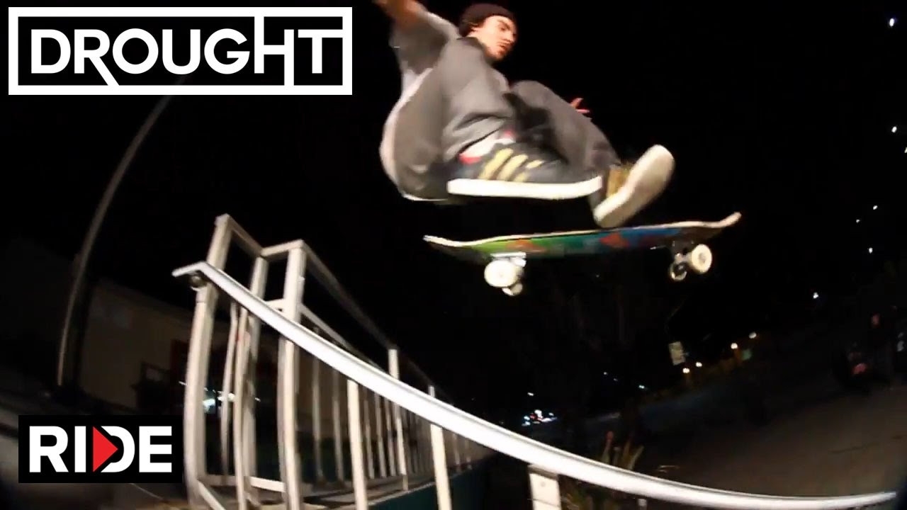 "Drought" a full length video by Elliott Vecchia based in Los Angeles, featuring Tom Rohrer, Jake Dooley, Steven Catizone, Donne Dortch, Nate Greenwood, Craig Clements, Zion Wright, Eduardo Craig, Serges Murphy, and Corey Millett. <br /> <br />Filmed and Edited by Elliott Vecchia <br />@Elliotts_Extras<br /><br />Youtube.com/Elliottvecchia<br /><br />Featured SKATER:<br />Serges Murphy, Instagram : @S1erge<br /><br />Additional SKATERS: <br />Donne Dortch , Instagram : Donne_Spliff<br />Jake Dooley , Instagram : @jakedooley_<br />Steven Catizone , Instagram : @StevenCalzone<br />Eduardo Craig , Instagram : @EduardoCraig <br />Zion Wright , Instagram : @ZionWright_<br /><br />More at: http://theridechannel.com/<br /><br />SUBSCRIBE to RIDE: http://bit.ly/HZ9Dau<br />Like RIDE on FACEBOOK: http://facebook.com/ridechannel<br />Follow RIDE on INSTAGRAM: http://instagram.com/ridechannel<br />Follow RIDE on TWITTER: http://twitter.com/ridechannel<br />Check out the RIDE WEBSITE: http://theridechannel.com/