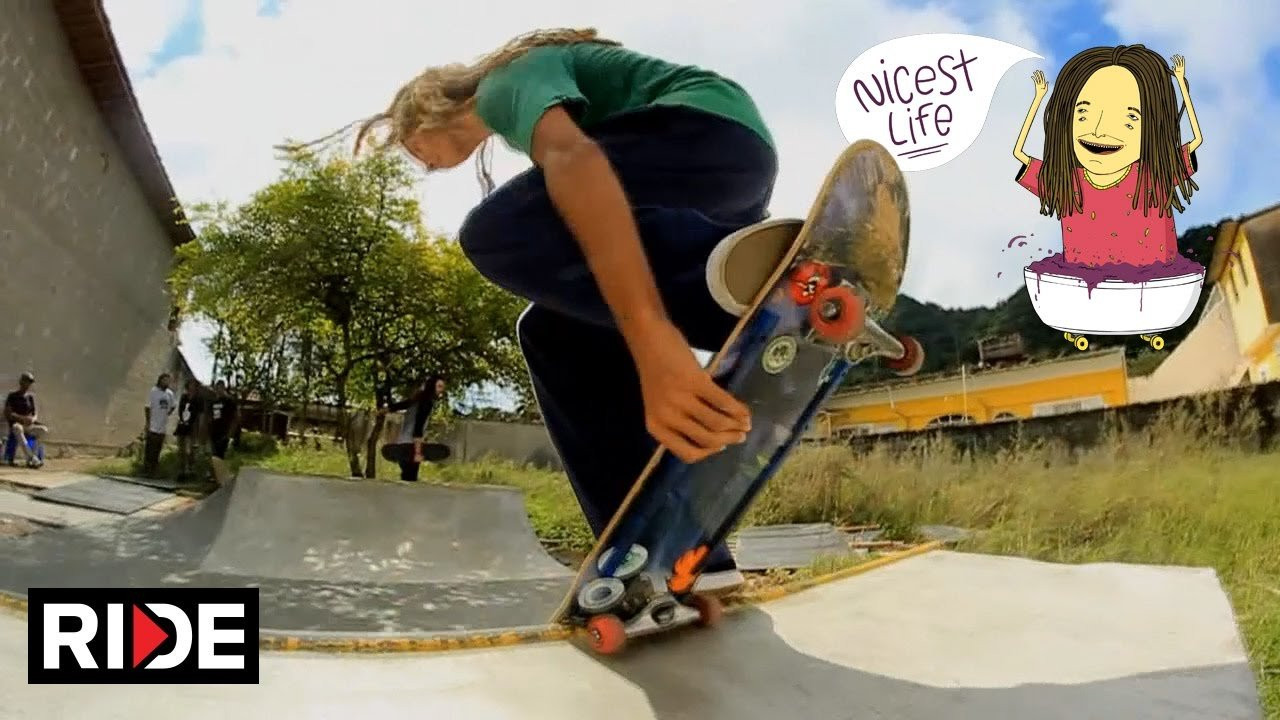 On the second episode of The Nicest Life, Sergio Santoro takes us on a fun skate trip to the South Coast of São Paulo, Brazil to skate with some of his awesome friends. <br /><br />Video by: Tiago Gerolmano<br />Art Motion by: Bruno Vasconcellos <br /><br />More at: http://theridechannel.com/<br /><br />SUBSCRIBE to RIDE: http://bit.ly/HZ9Dau<br />Like RIDE on FACEBOOK: http://facebook.com/ridechannel<br />Follow RIDE on INSTAGRAM: http://instagram.com/ridechannel<br />Follow RIDE on TWITTER: http://twitter.com/ridechannel<br />Check out the RIDE WEBSITE: http://theridechannel.com/