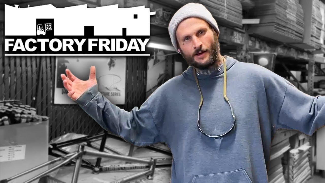 It’s that time again only today we’ve got a different bossman ushering in this episode of Factory Friday – Michael Hoder! He walks us through his new BTM XL colorways, shows us his new build and then gives us a good look at the new Max Miller sig frame!<br /><br />Next, it’s some shop talk with Tom, Matt, Jason and Murph on the making of the the Mad Dog 990 frames, followed by a trip to the anodizer to watch some sprockets gets dipped… among them, UK Shredder Nathan Goring’s new signature GoRing sprocket. Nathan is at Swampfest this weekend and then off on a little USA excursion so more from him soon!<br /><br />Finally, as promised – we have Rambler Seat winners! Thanks so much to everyone who entered – your raffle tickets raised some fundage for Nathan “Meanhorse” Saunders to hop an air bus from NZ to Austin in a few weeks and will put some gas in the tank for the Halahan Bros to hit the highway for the next month too. Make sure you’re following those dudes so you know if they are in your neck of the woods! <br /><br />Until next time amigos! Also... if you're still getting the hang of our new e-store - here's the link: https://thebuildingdistro.com/ It's a work in progress so bear with us (and also hit us up if you want to dial in our site - we pay in seats. ; )<br /><br />Edited by: @Brant_Moore