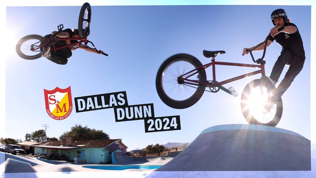 Dallas Dunn fell into the DEEP END of the talent pool. Dude drives MASSIVE heavy equipment for $ but spends his spare time being an awesome dad, shooting incredible photos, building choppers, racing dirtbikes and absolutely killing it on a BMX bike. He even filmed and edited this video (with a slight zhuzh from Stew J.). He also happens to be the nicest dude ever. <br /><br />So enjoy this high-desert pool edit from Dallas and go shoot him a follow on https://www.instagram.com/dallas_dunn if you're not already. It's hard not to be a fan of this man!